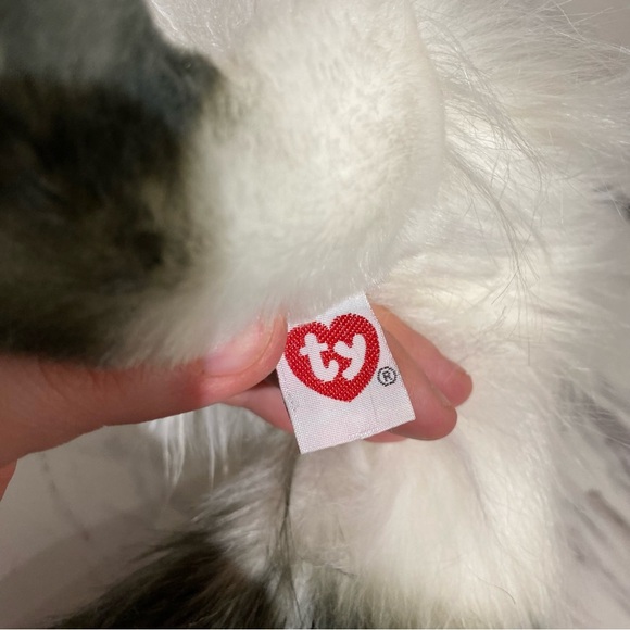 Vintage TY Classic Angel Himalayan Cat 20th anniversary beanie buddy cat plush - Picture 9 of 10